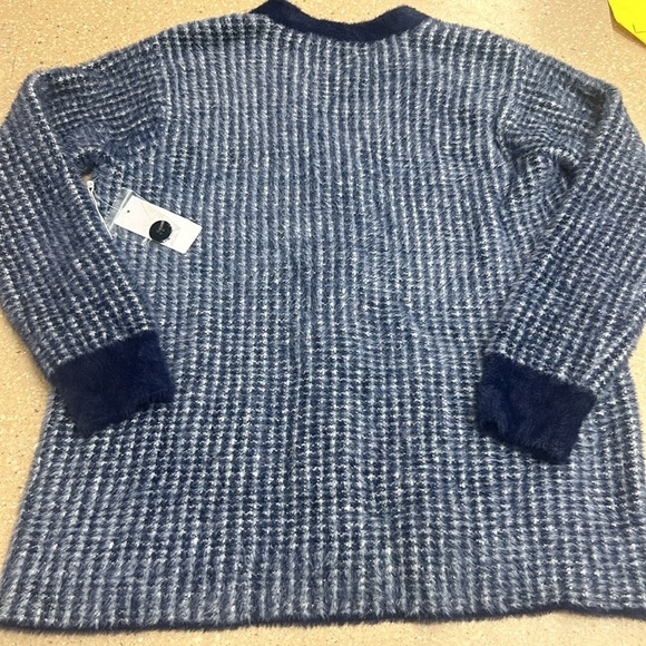 Court & Rowe Houndstooth Eyelash Knit Cardigan NWT - Picture 10 of 11